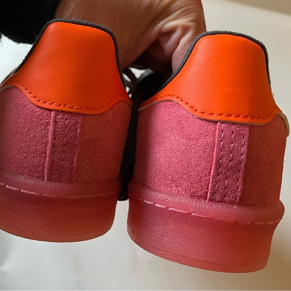 Adidas Originals Campus 80’s New York Coral Suede Sneakers Mens 9/Womens 10.5 - Picture 10 of 12